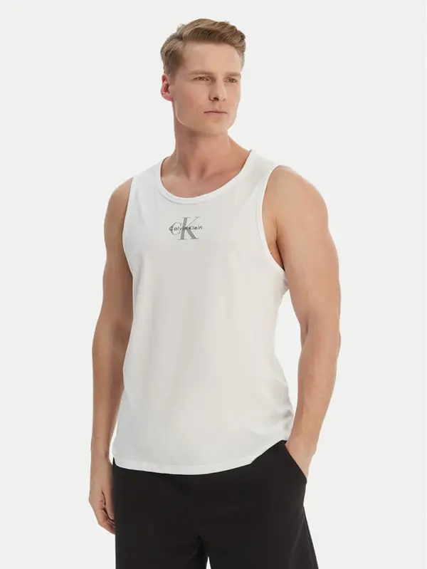 Calvin Klein Jeans Calvin Klein Jeans Tank top LV04RF850G Bijela Regular Fit