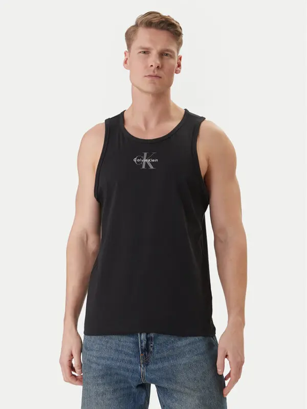 Calvin Klein Jeans Calvin Klein Jeans Tank top LV04RF850G Crna Classic Fit