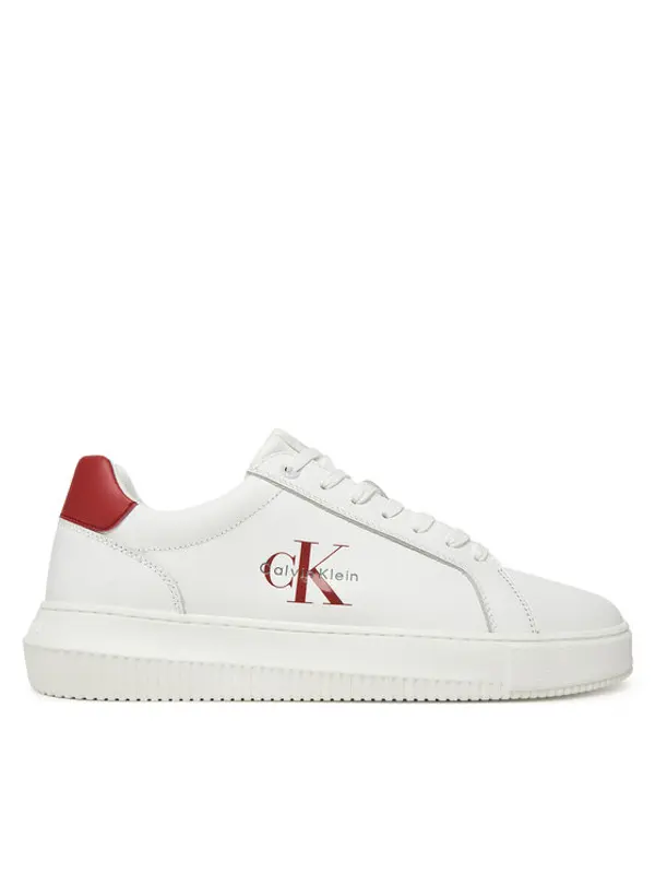 Calvin Klein Jeans Calvin Klein Jeans Tenisice Chunky Cupsole Monologo YM0YM01317 Bijela