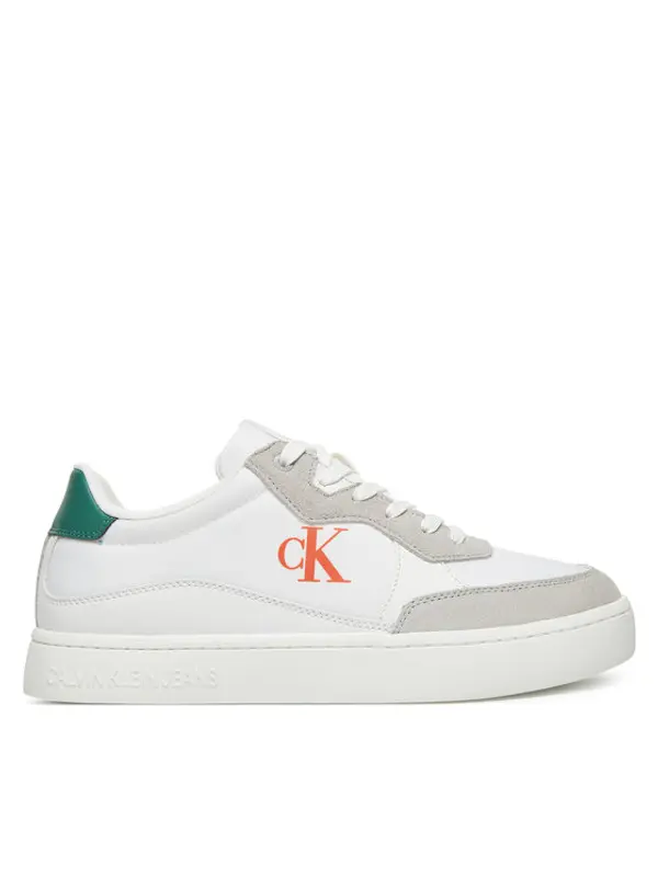 Calvin Klein Jeans Calvin Klein Jeans Tenisice Classic Cupsole Mg Nylon Mix YM0YM01304 Bijela