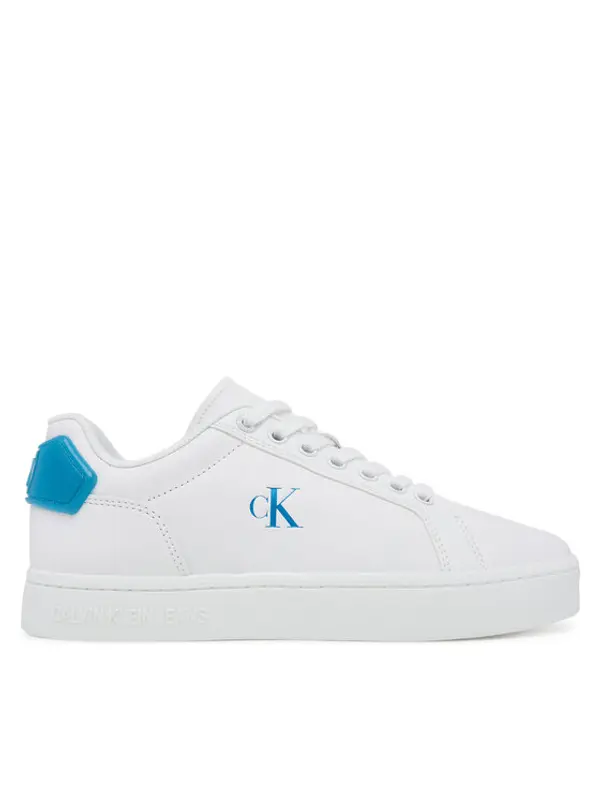 Calvin Klein Jeans Calvin Klein Jeans Tenisice Classic Cupsole Ru Patch Lth Wn YW0YW01845 Bijela