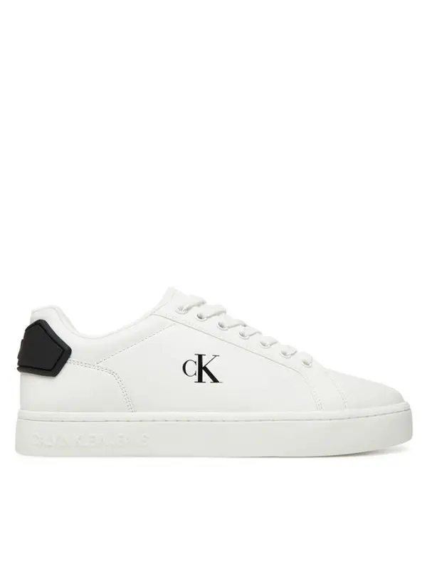 Calvin Klein Jeans Calvin Klein Jeans Tenisice Classic Cupsole Ru Patch Lth YM0YM01297 Bijela