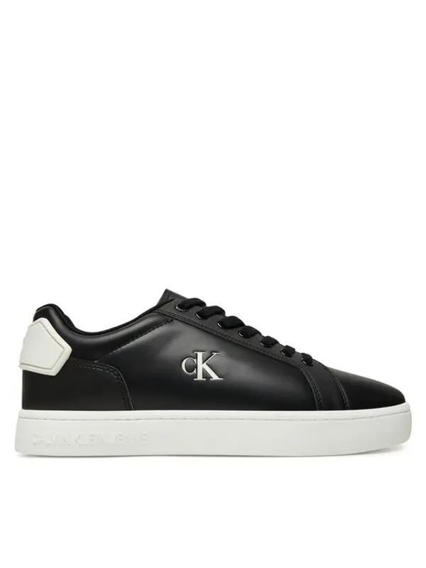 Calvin Klein Jeans Calvin Klein Jeans Tenisice Classic Cupsole Ru Patch Lth YM0YM01297 Crna