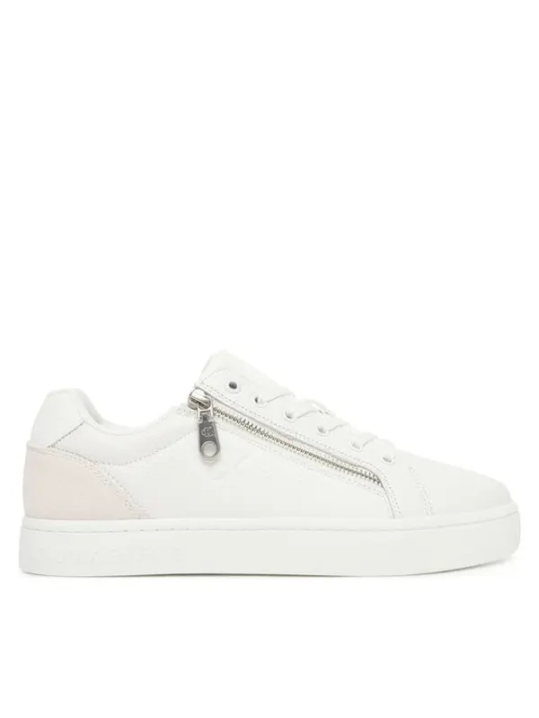 Calvin Klein Jeans Calvin Klein Jeans Tenisice Classic Cupsole Zip Low In YM0YM01318 Bijela