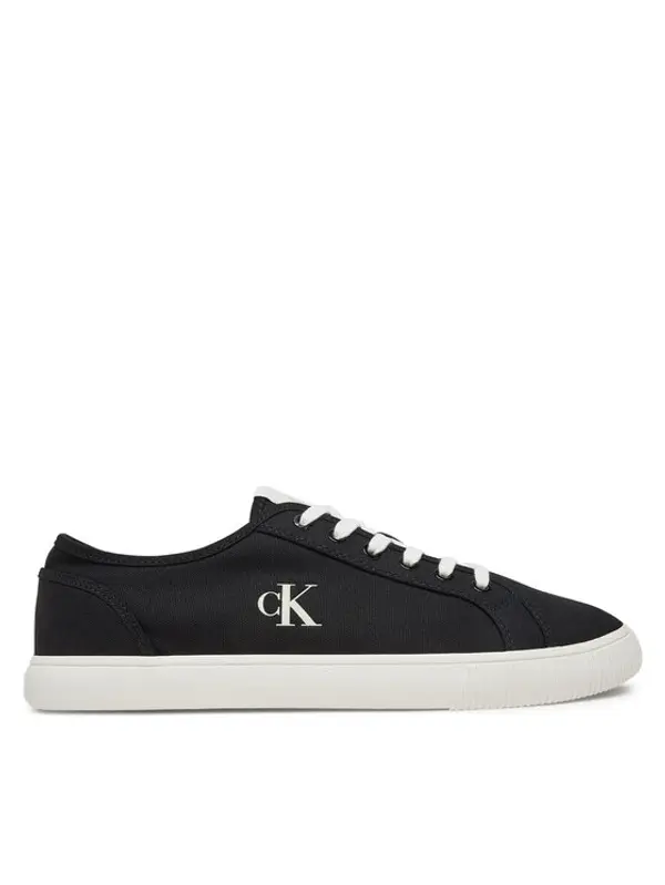 Calvin Klein Jeans Calvin Klein Jeans Tenisice Ess Vulc Low Mg Canvas YM0YM01209 Crna