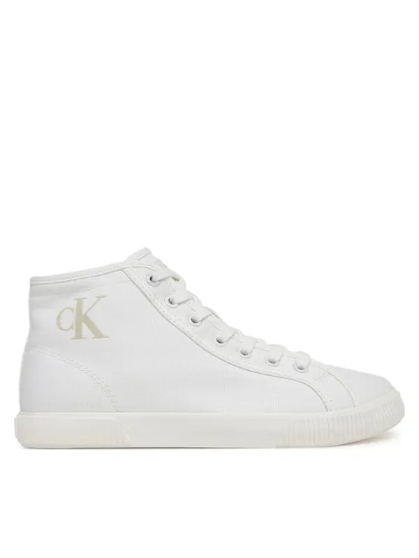 Calvin Klein Jeans Calvin Klein Jeans Tenisice Ess Vulc Mid Cv Mg Wn YW0YW01761 Bijela