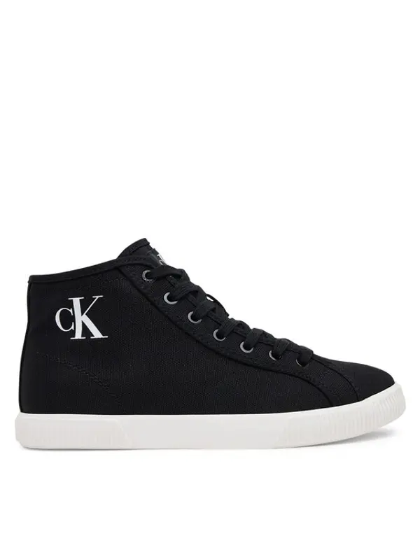 Calvin Klein Jeans Calvin Klein Jeans Tenisice Ess Vulc Mid Cv Mg Wn YW0YW01761 Crna
