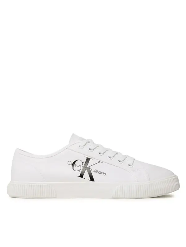 Calvin Klein Jeans Calvin Klein Jeans Tenisice Essential Vulcanized 1 YM0YM00306 Bijela