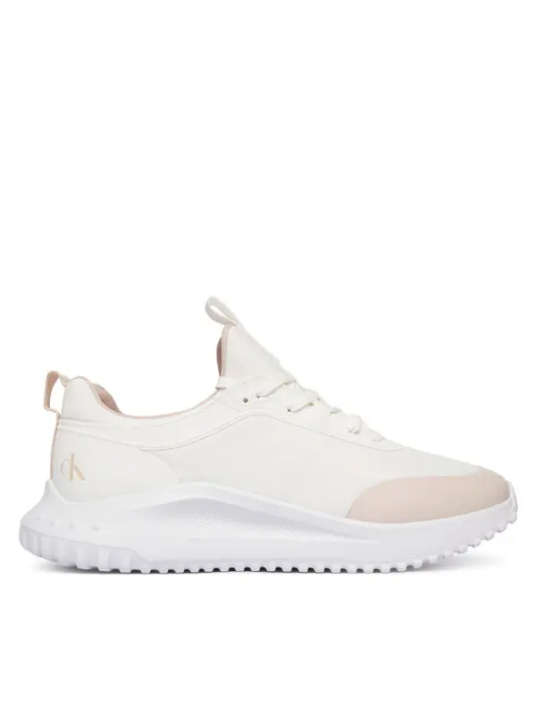 Calvin Klein Jeans Calvin Klein Jeans Tenisice Eva Runner Laceup Sock Mat Mix YW0YW02064 Bijela