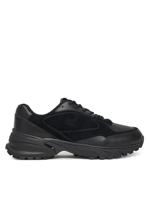 Calvin Klein Jeans Calvin Klein Jeans Tenisice Hike Runner Hf Lth Mix YM0YM01289 Crna
