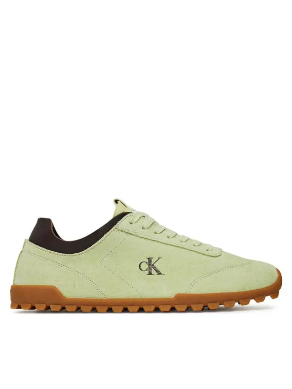 Calvin Klein Jeans Calvin Klein Jeans Tenisice Low Profile Runner Mg Sue YW0YW01898 Zelena