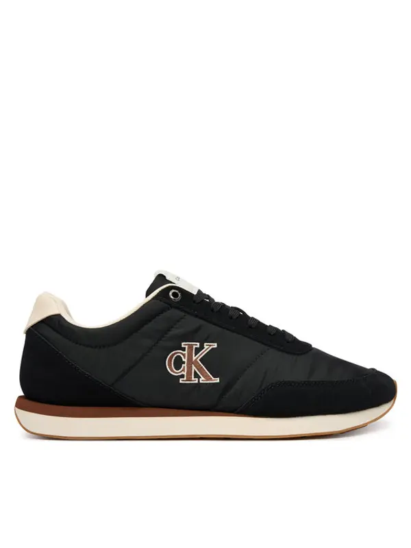 Calvin Klein Jeans Calvin Klein Jeans Tenisice Retro Runner Ess Mix Mat YM0YM01361 Crna