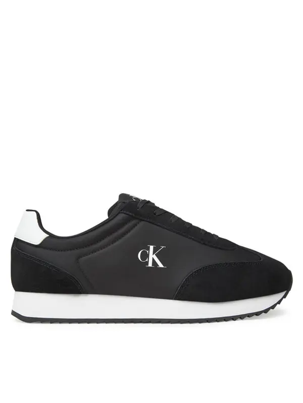 Calvin Klein Jeans Calvin Klein Jeans Tenisice Retro Runner Lace Up Ny-Su YM0YM01325 Crna