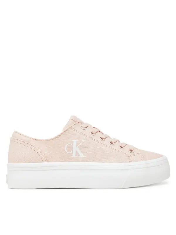 Calvin Klein Jeans Calvin Klein Jeans Tenisice Vulc Flatform Low Cv Mg YW0YW01763 Narančasta
