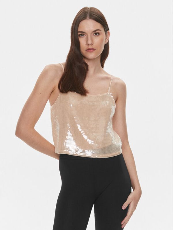 Calvin Klein Jeans Calvin Klein Jeans Top J20J222615 Bež Regular Fit