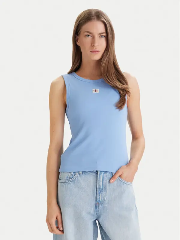Calvin Klein Jeans Calvin Klein Jeans Top LV047C201G Svijetloplava Slim Fit