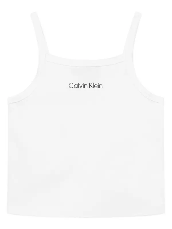 Calvin Klein Jeans Calvin Klein Jeans Top LVCKSJB12G Bijela Slim Fit