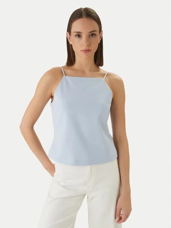 Calvin Klein Jeans Calvin Klein Jeans Top Ponte LV044F206G Plava Slim Fit
