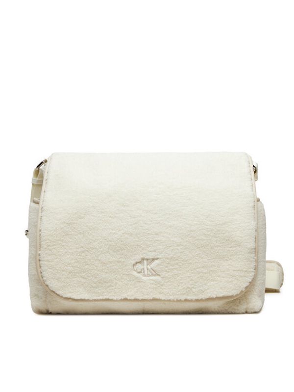 Calvin Klein Jeans Calvin Klein Jeans Torba za prematanje beba Teddy Messenger IU0IU00660 Écru