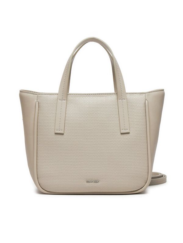 Calvin Klein Jeans Calvin Klein Jeans Torbica Ck Refine Small Tote Braid K60K612337 Siva