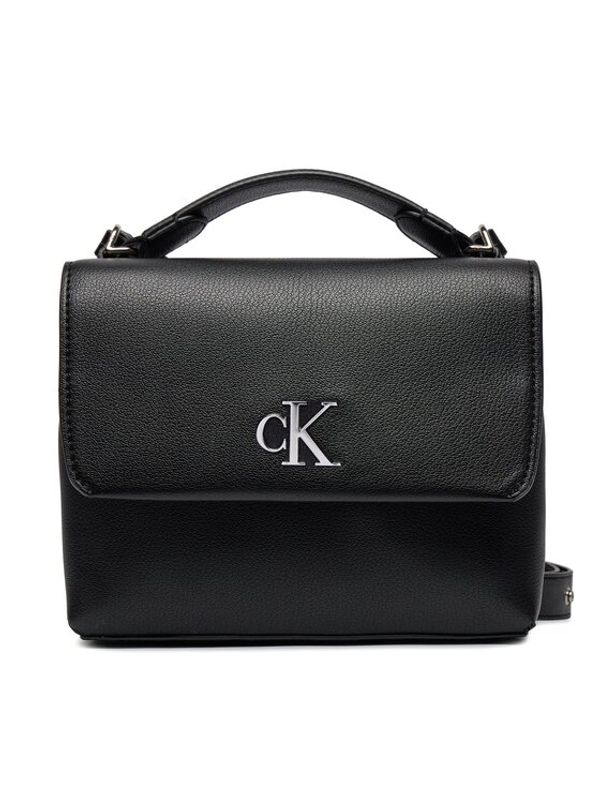 Calvin Klein Jeans Calvin Klein Jeans Torbica Minimal Monogram Top Handle22 K60K611868 Crna