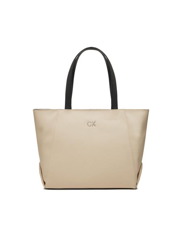 Calvin Klein Jeans Calvin Klein Jeans Torbica Re-Lock Seasonal Shopper_Canvas K60K611446 Écru