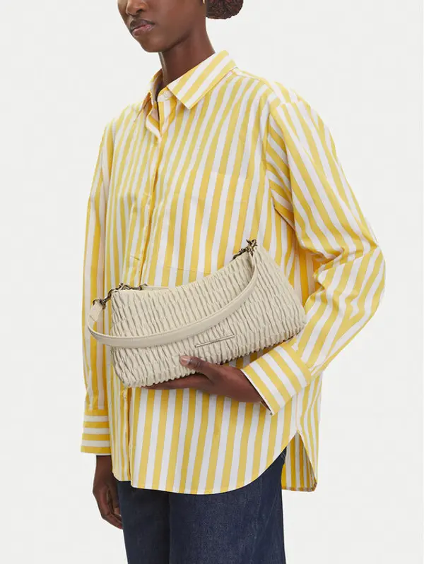 Calvin Klein Jeans Calvin Klein Jeans Torbica Rouched Shoulder Bag LV04K3088G Écru