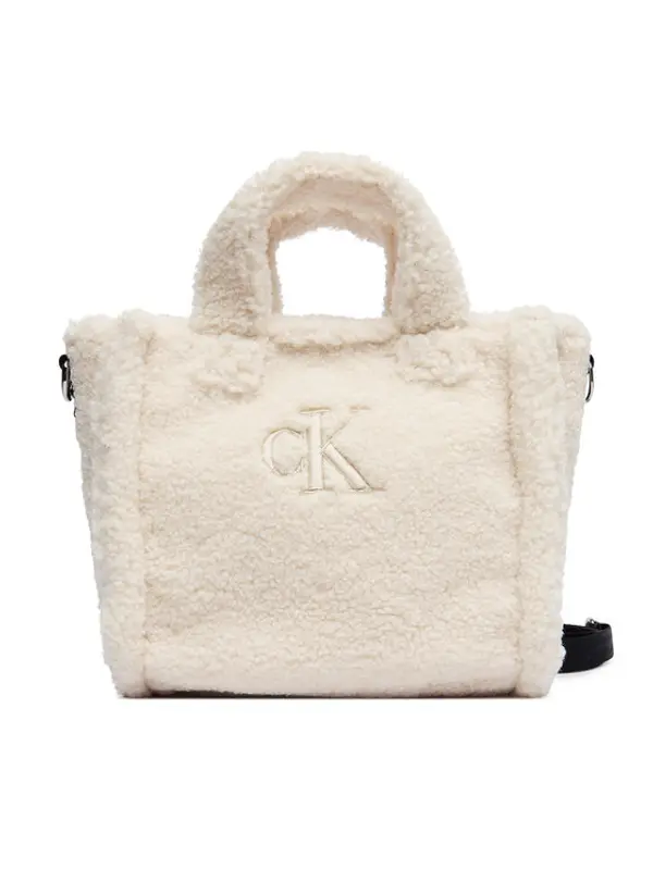 Calvin Klein Jeans Calvin Klein Jeans Torbica Teddy Tote Bag IU0IU00355 Bež