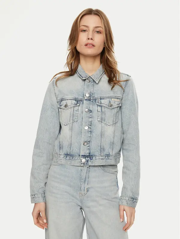 Calvin Klein Jeans Calvin Klein Jeans Traper jakna 90's J20J224544 Plava Regular Fit