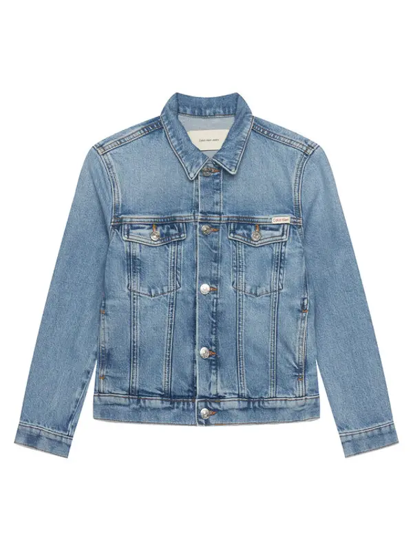 Calvin Klein Jeans Calvin Klein Jeans Traper jakna IU0IU00726 Plava Regular Fit