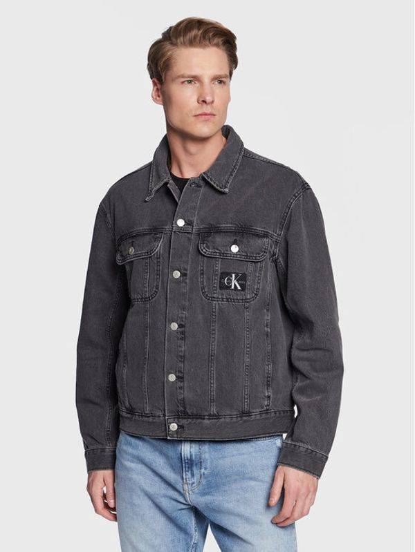 Calvin Klein Jeans Calvin Klein Jeans Traper jakna J30J322767 Siva Regular Fit