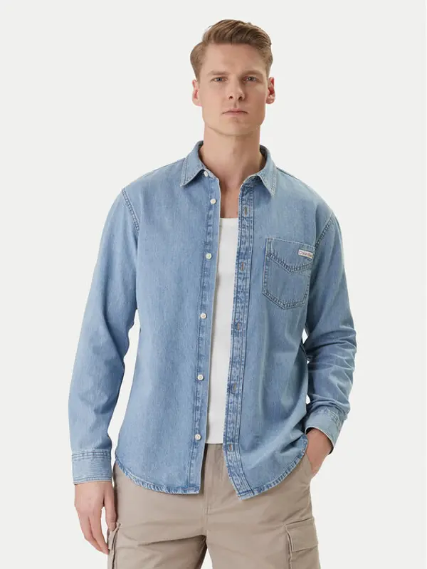 Calvin Klein Jeans Calvin Klein Jeans traper košulja Essential LV04RE710G Plava Regular Fit