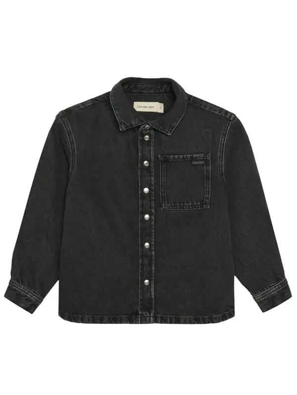 Calvin Klein Jeans Calvin Klein Jeans traper košulja IB0IB02624 Siva Regular Fit