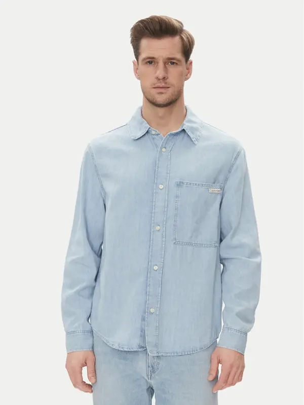 Calvin Klein Jeans Calvin Klein Jeans traper košulja J30J327508 Plava Regular Fit