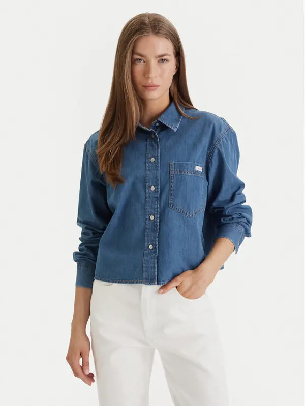 Calvin Klein Jeans Calvin Klein Jeans traper košulja New Dad LV047F790G Plava Regular Fit