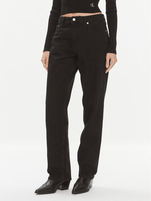 Calvin Klein Jeans Calvin Klein Jeans Traperice 90's J20J222865 Crna Straight Fit