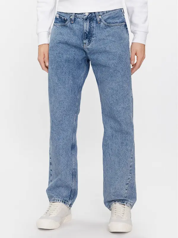 Calvin Klein Jeans Calvin Klein Jeans Traperice 90's J30J324551 Plava Straight Fit