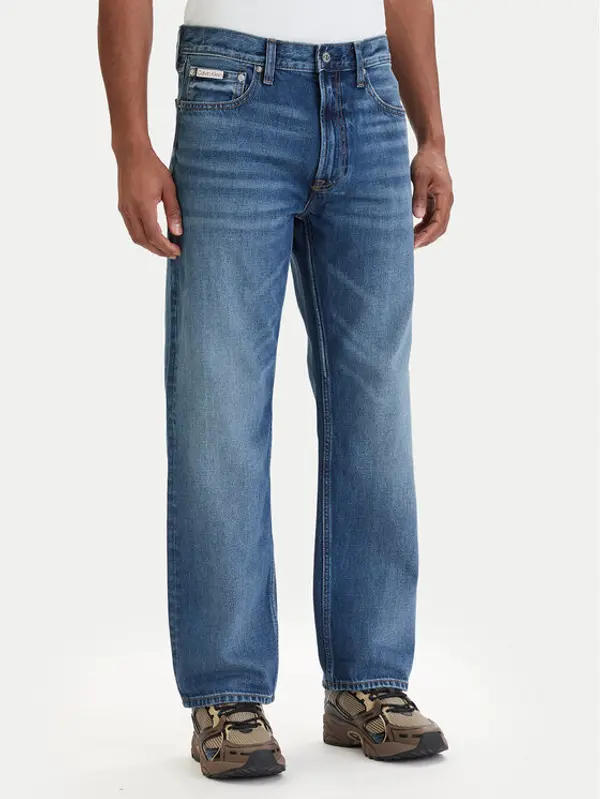 Calvin Klein Jeans Calvin Klein Jeans Traperice 90S LV04RD722G Plava Straight Fit