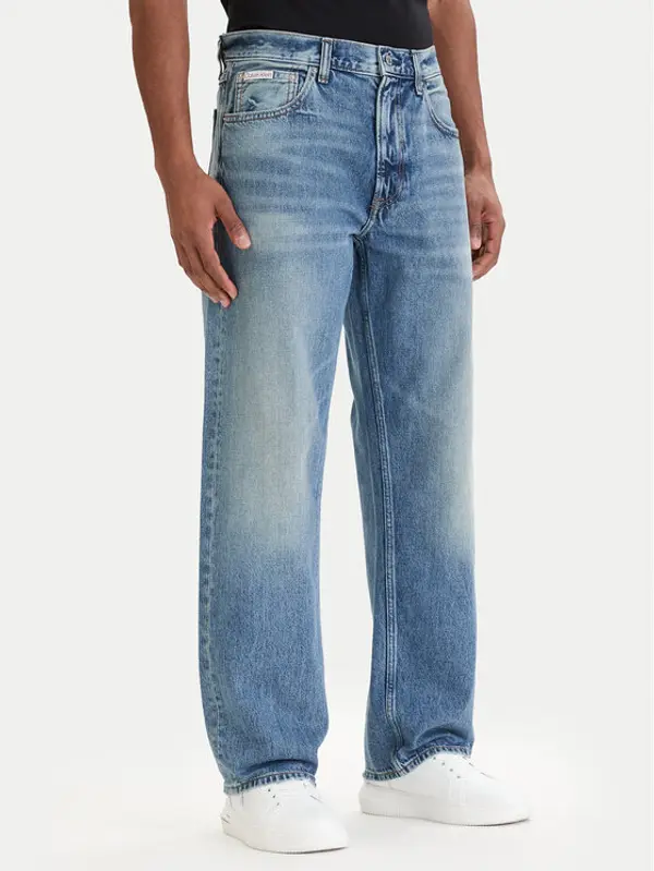Calvin Klein Jeans Calvin Klein Jeans Traperice 90S LV04RF725G Plava Straight Fit