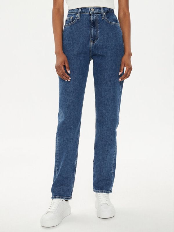 Calvin Klein Jeans Calvin Klein Jeans Traperice Authentic J20J223663 Plava Slim Fit