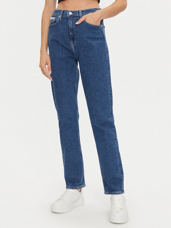 Calvin Klein Jeans Calvin Klein Jeans Traperice Authentic J20J224006 Tamnoplava Straight Fit