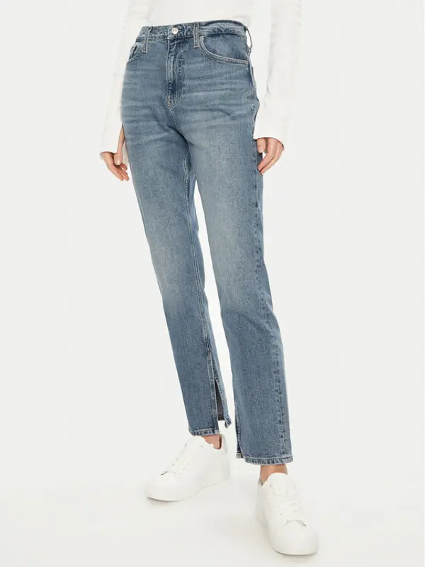 Calvin Klein Jeans Calvin Klein Jeans Traperice Authentic J20J224508 Plava Straight Fit