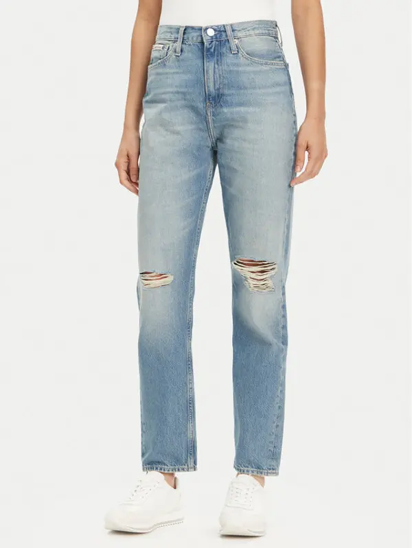 Calvin Klein Jeans Calvin Klein Jeans Traperice Authentic J20J225124 Plava Straight Fit