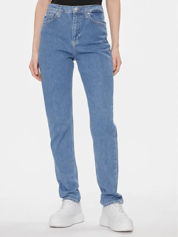 Calvin Klein Jeans Calvin Klein Jeans Traperice Authentic Slim Straight J20J222749 Plava Straight Leg
