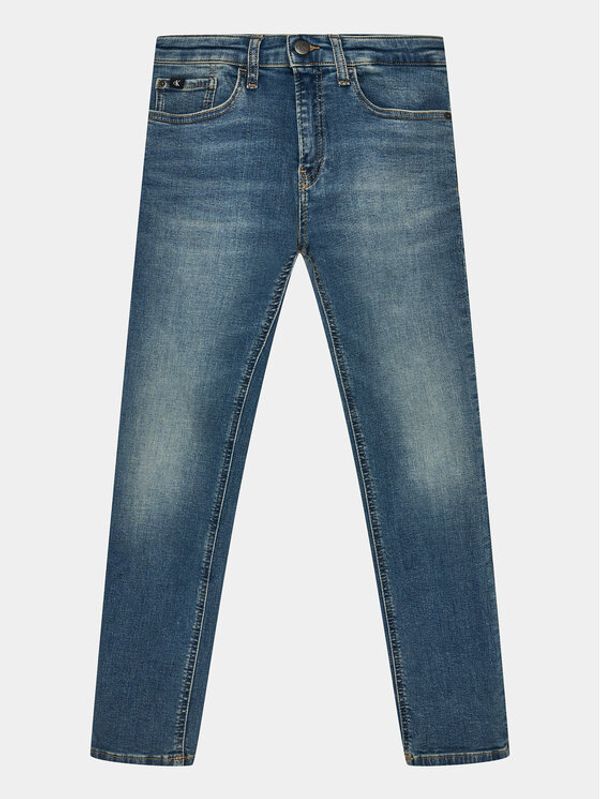 Calvin Klein Jeans Calvin Klein Jeans Traperice IB0IB01912 Plava Slim Fit