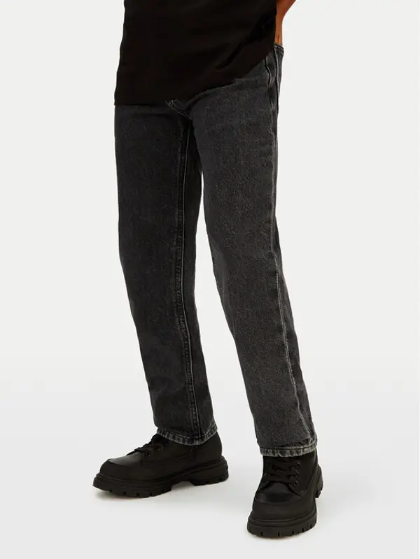 Calvin Klein Jeans Calvin Klein Jeans Traperice IB0IB02602 Crna Straight Fit