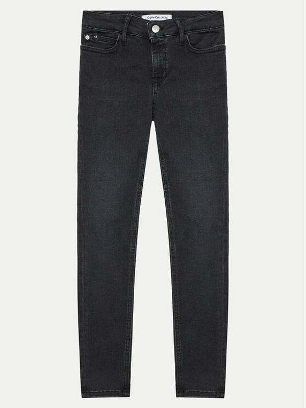 Calvin Klein Jeans Calvin Klein Jeans Traperice IG0IG02506 Crna Skinny Fit