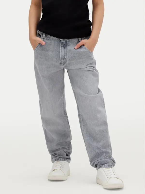 Calvin Klein Jeans Calvin Klein Jeans Traperice IG0IG02607 M Tamnoplava Wide Leg