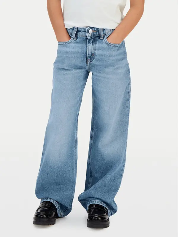 Calvin Klein Jeans Calvin Klein Jeans Traperice IG0IG03053 Plava Wide Leg