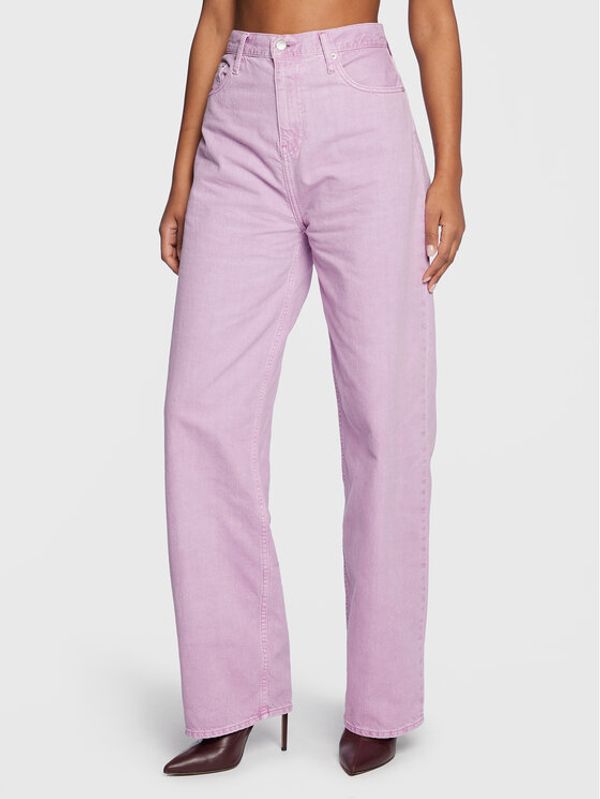 Calvin Klein Jeans Calvin Klein Jeans Traperice J20J220182 Ljubičasta Relaxed Fit